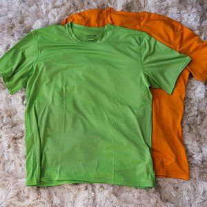 Lot of 2 (two) Patagonia Capilene Cool Base Layer Crewneck TShirts